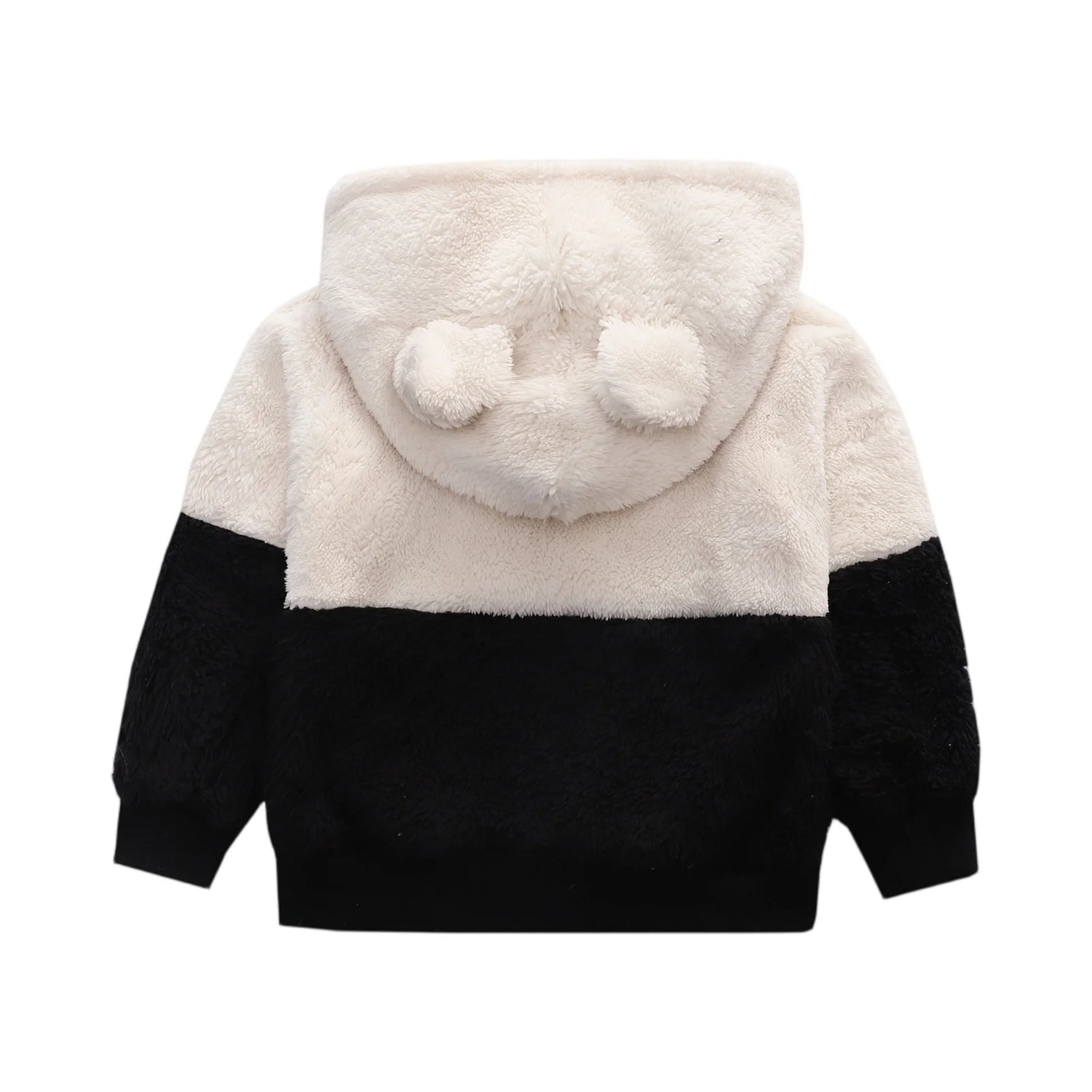 Hoodie Boys Toddler Little Boys Girls Fleec𝐞 Hoodie Pullover Sweatshirts Hooded Thick Bear Ears Shape Hoodies For Boys Age 2-8
