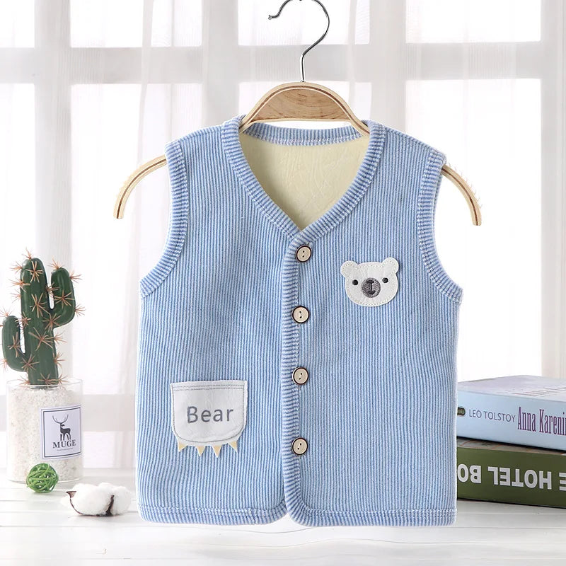 Kids Clothes Waistcoat Children&