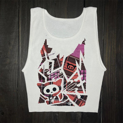 Aesthetic Women Crop Tops  Black Crop Tops Slim Harajuku Y2K Goth Short Sleeve Y2K Fashion  graphics fairy grunge Summer E-girl