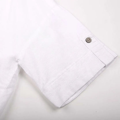 Linen Shirt Women&