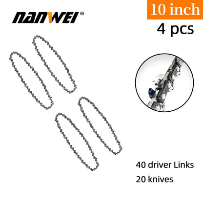 NANWEI Chains for electric chain saws 4/6/8/10/12/16 inch wood saws chain saws