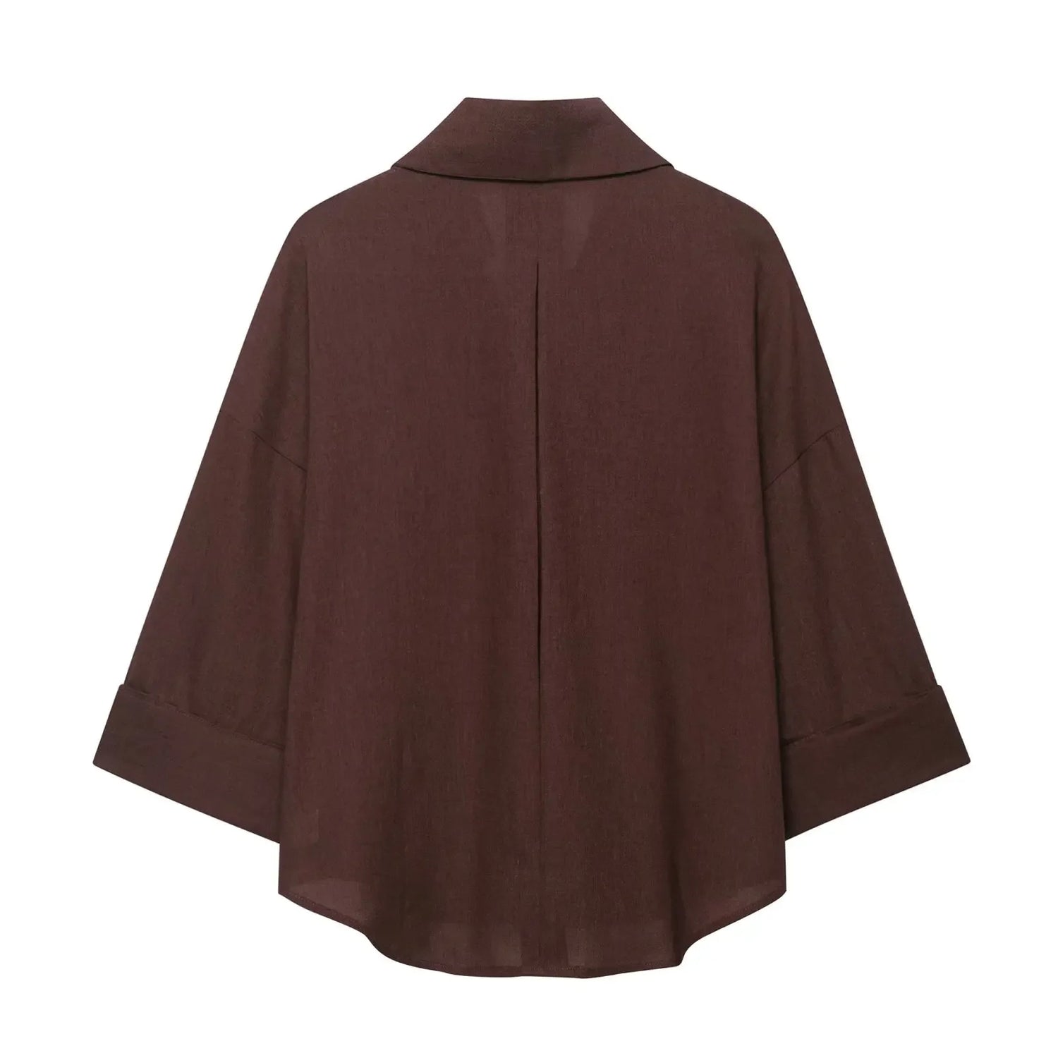 Spring Autumn Simple Linen Blend Long Sleeve Casual Shirt Summer Lapel Single Breasted Loose Chic Shirts Fashion Blouses Women