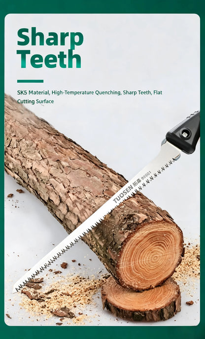SK5 Flush Cut Saw Handheld Pruning Saw for Woodworking Tree Branch Trimming Sharp Swallowtail Saw Garden Forestry Tool