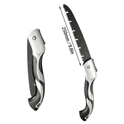 Folding Hand Saw, Multifunctional Outdoor Logging Woodworking Portable Saw, Garden Pruner for Tree Trimming, Gardening Tool