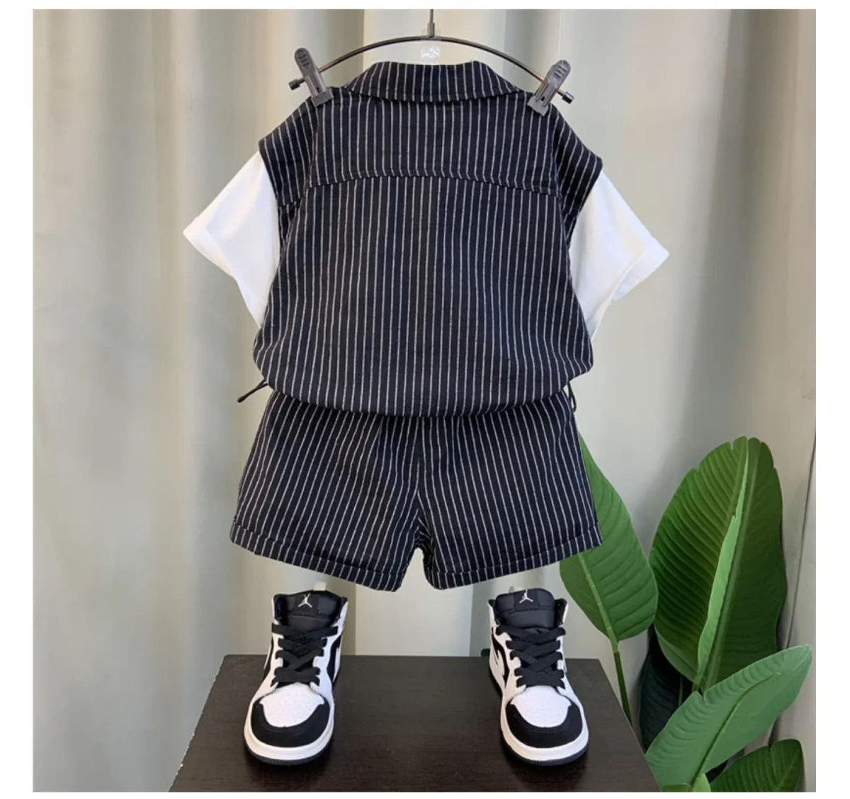 Kids Boys Clothing Set 2025 New Fashionable Baby Summer Clothes Children&