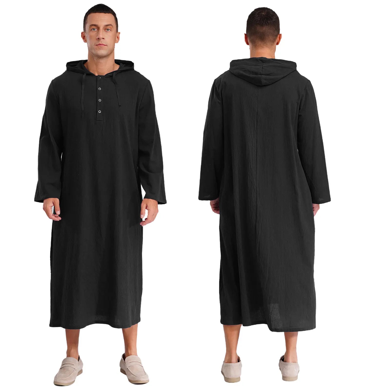Islamic Kaftan Muslim Jubba Arabic  Thobe Men&