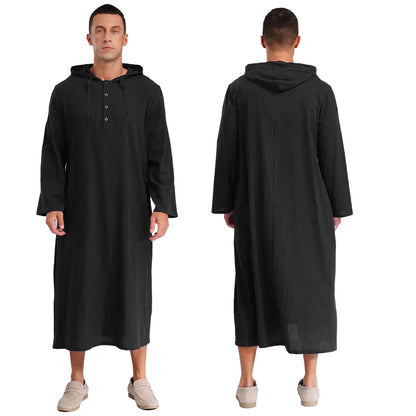 Islamic Kaftan Muslim Jubba Arabic  Thobe Men&