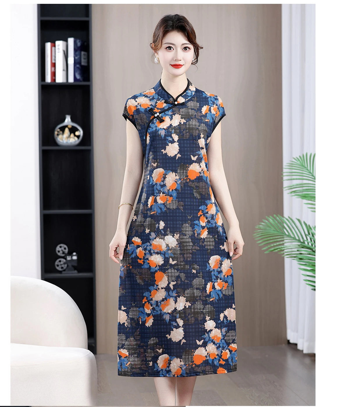 Fashion Clothes Vintage Dress for Women Clothing Streetwear Traditional Chinese Clothing Cheongsams Chinese Qipao Ethnic Style