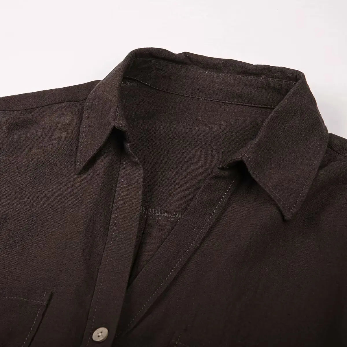 Linen Shirt Women&