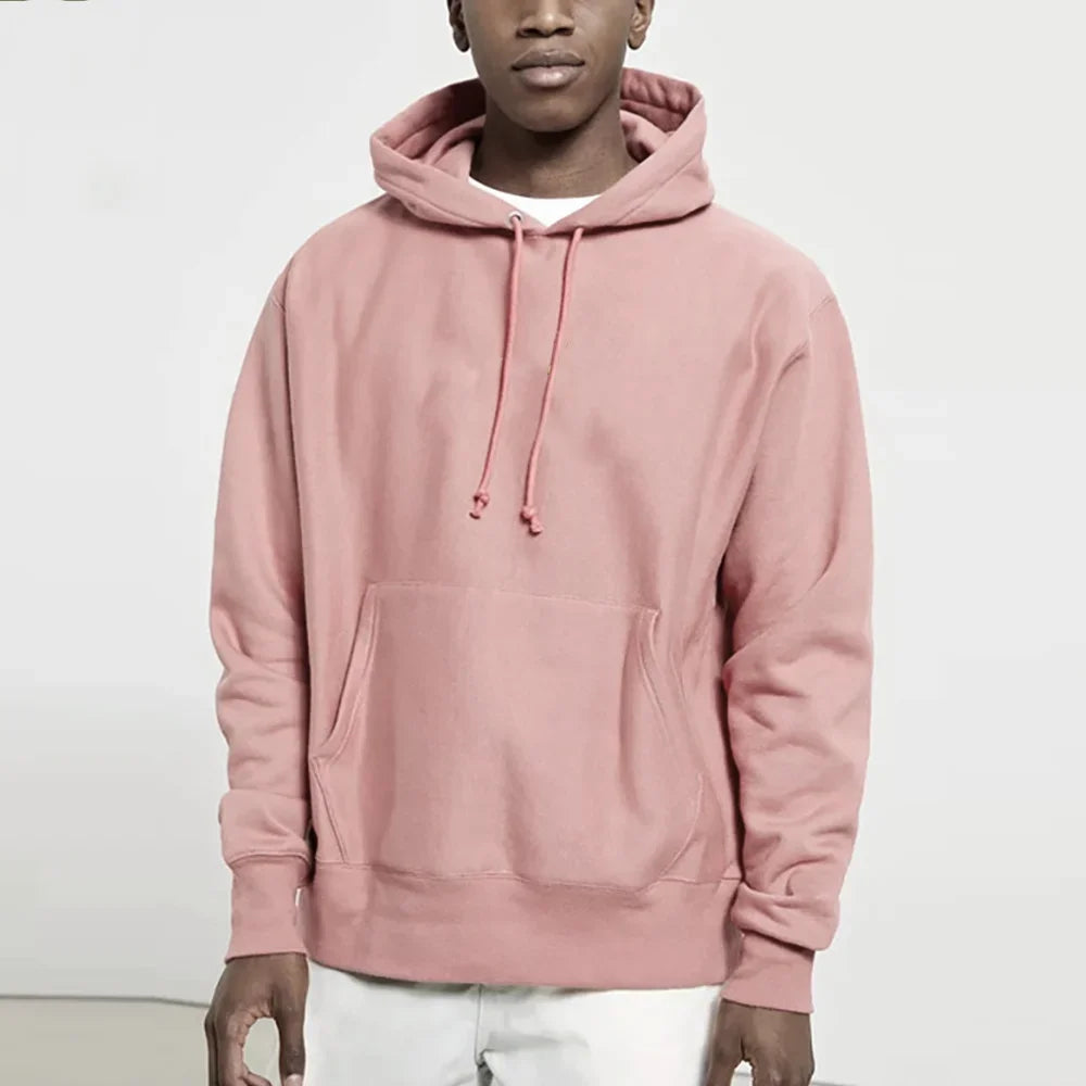 Hoodies 2024 New Men Harajuku Hooded Sweatshirts Casual All-match Pullover Streetwear Sweater Fashion Clothing Sweatshirt Hoodie