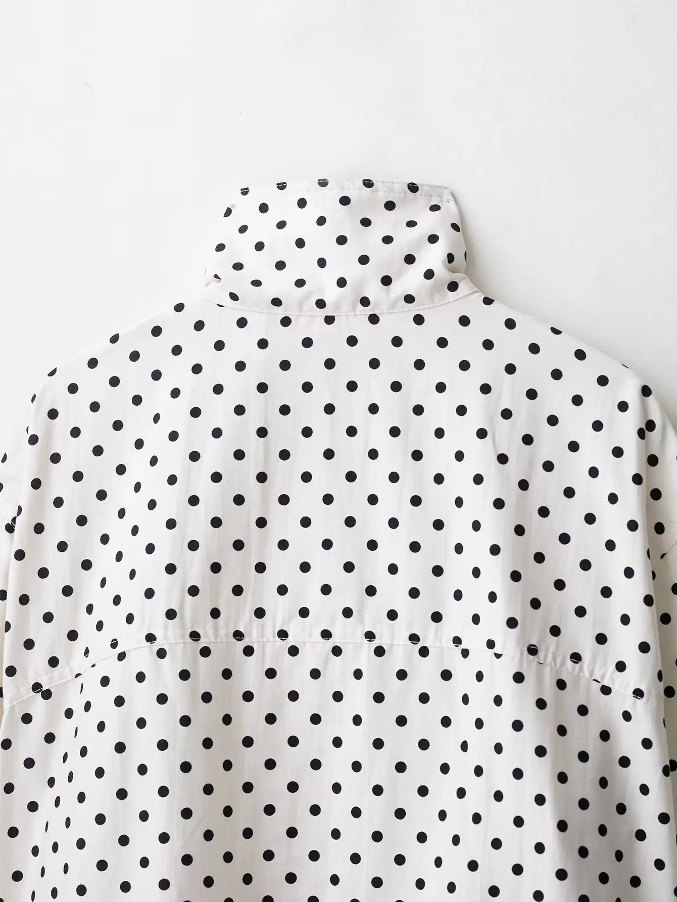 HH Women Elegant Fashion Polka Dot Pink Jacket Single Breasted High Collar Drawstring Coat Spring Lady Trend Street Outwear