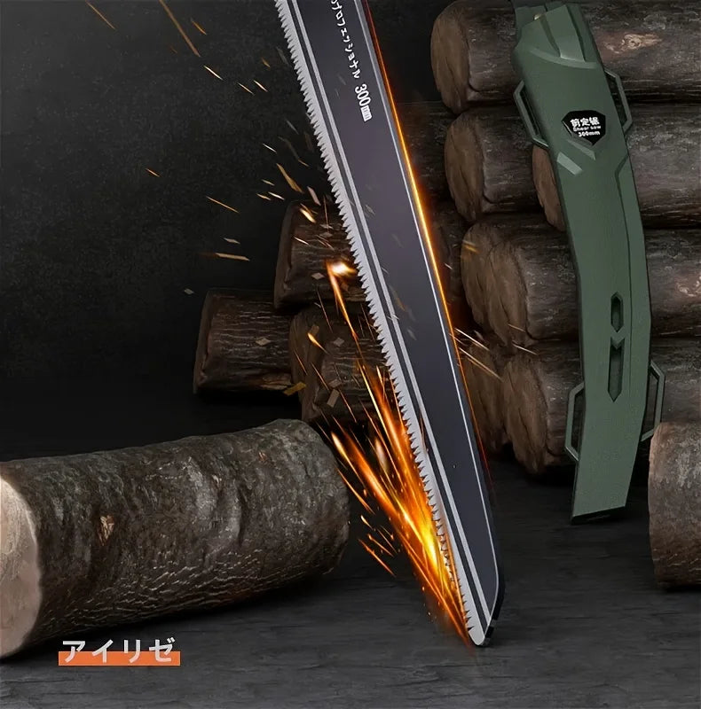 Compact Hand Saw，Sharp SK5 Steel Blade，Durable Gardening Tool，Achieve Efficient Cutting，Wood Cutting Tools，