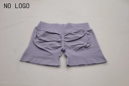Shorts 4.5 Gym Woman Scrunch Shorts Low Ribbed Band Workout Seamless Shorts Booty Hight Stretch Running Gym Sporty Shorts