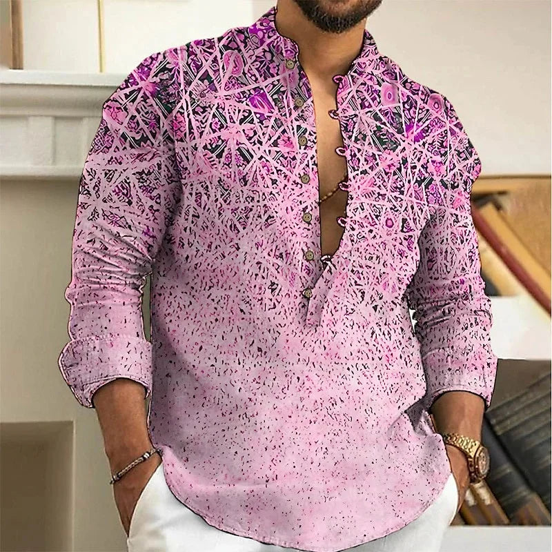 Linen shirt men&