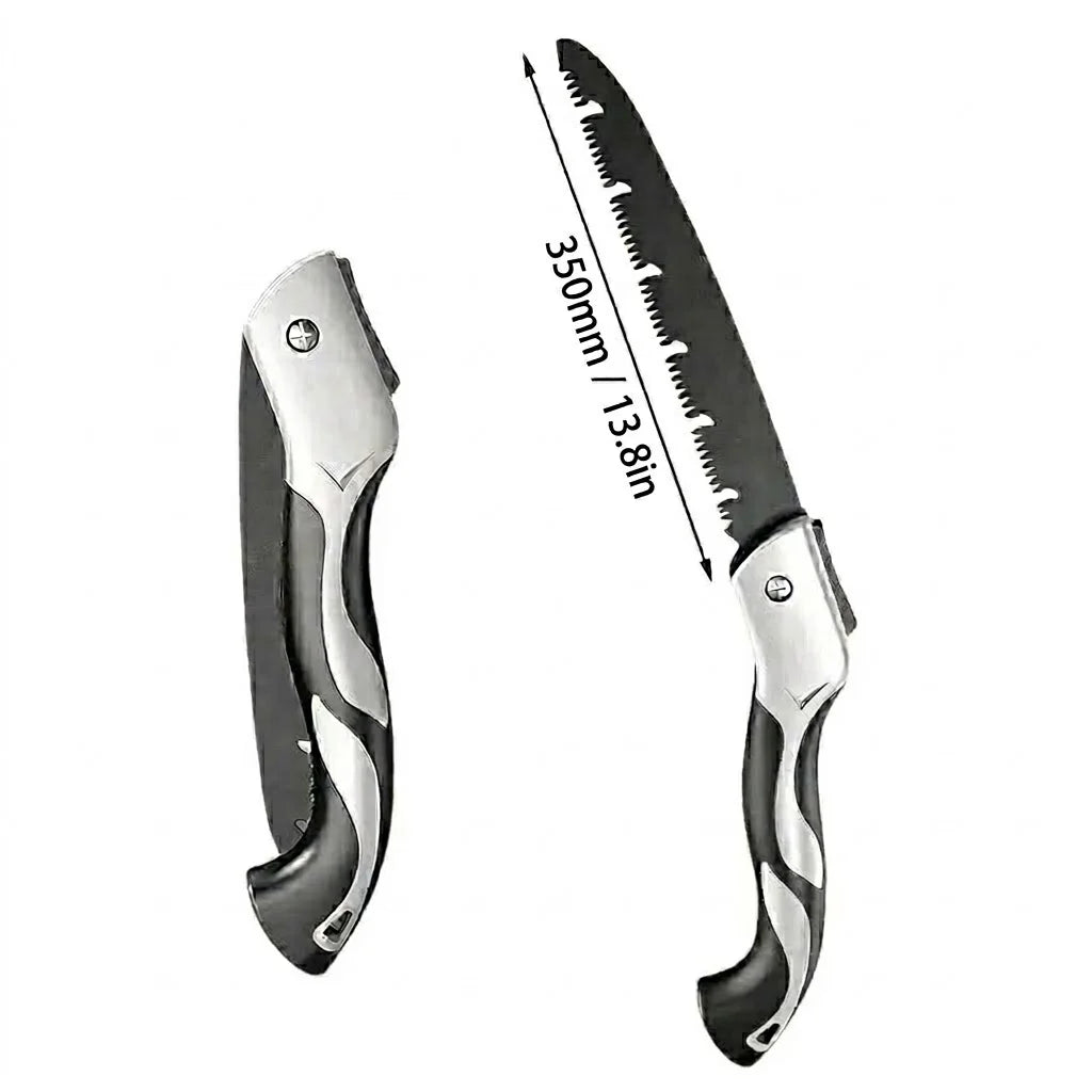 Folding Hand Saw, Multifunctional Outdoor Logging Woodworking Portable Saw, Garden Pruner for Tree Trimming, Gardening Tool