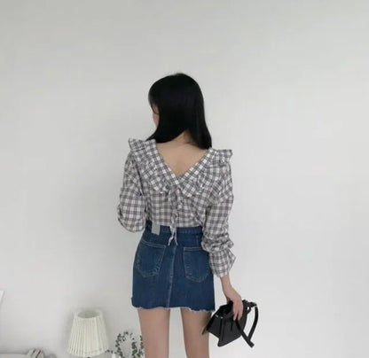 Jeans Skirts For Women Short Irregular High Waist Woman Denim Skirt Sexy Korean Style Cheap Streetwear Clothing Sales Fashion