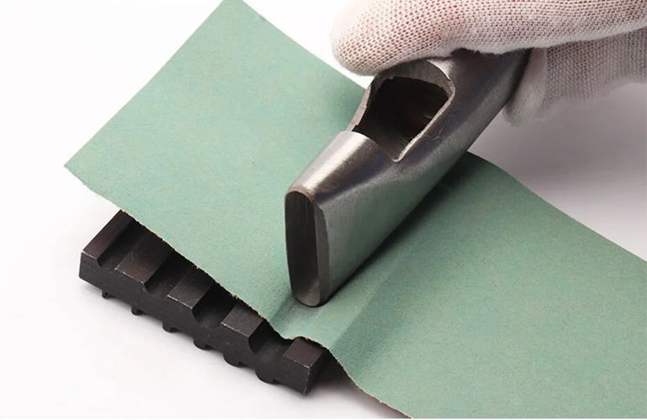 DIY Handmade Leather Tool Steel Double Side Repair Tools For Sharpening Knife Wide Shovel Edger Skiving Cutting  Craft