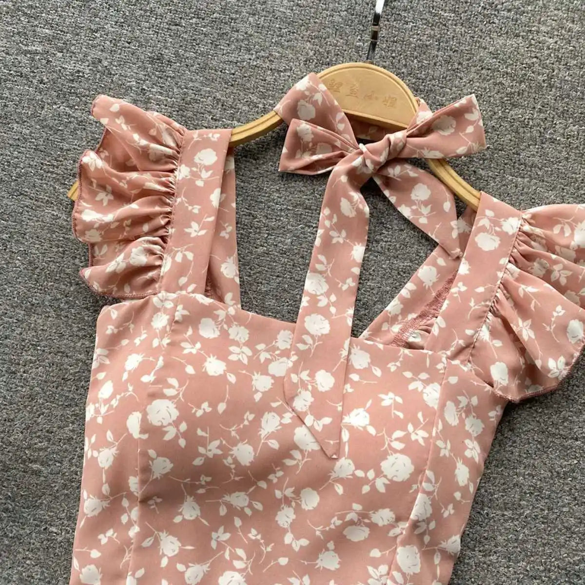 Crop Tops Camis Women Ruffles Sexy Elegant Simple Streetwear Vintage Summer Holiday Casual Young Aesthetic All-match Ulzzang New