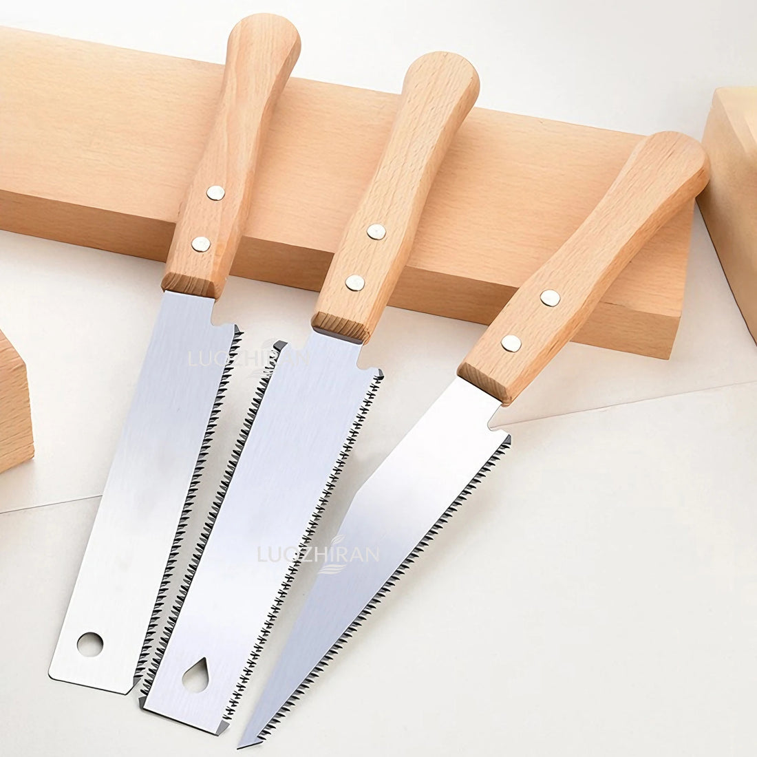  Hand Saw Single/Double Sided Serrated Flexible Edge Blade for Sawing Trimming Gardening Cutting Wood PVC Woodworking Hand Tool