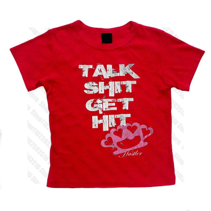 Crop Tops Y2k Vintage Top for Women 90s Vintage Clothes Women&