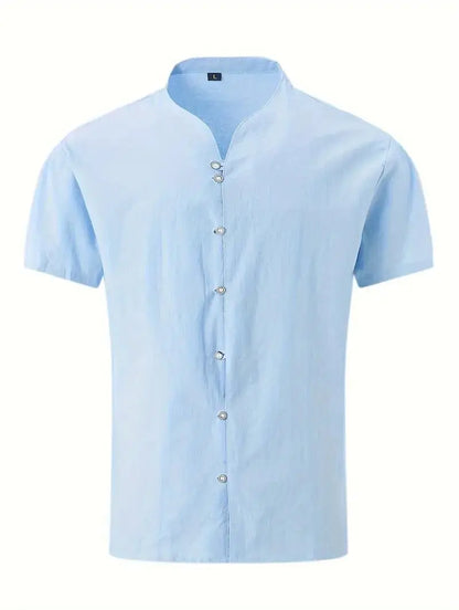New linen shirt men&