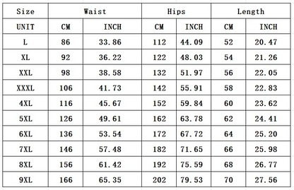 Lines Abstract Colorful Art Printed Urban Shorts Summer Essential Cool Chic Beachwear Gym Streetwear Couple All-Match Oversized
