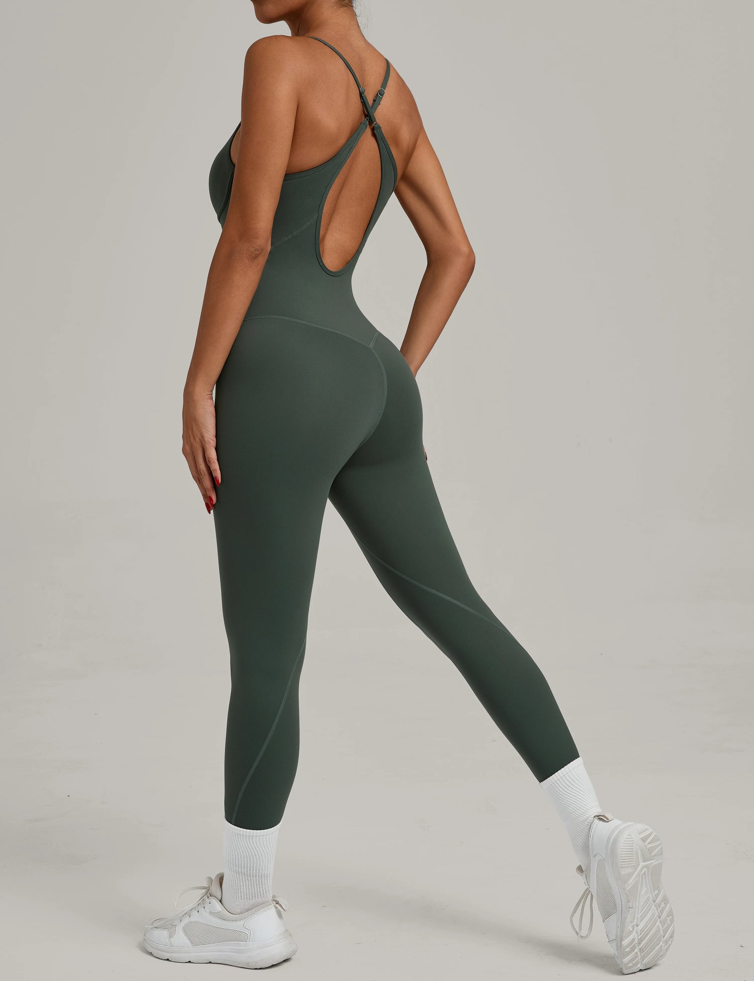 Padded One-Piece Yoga Clothes Sportswear Women&