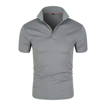 2025 new Polo T shirt for Men White Casual Short Sleeve Golf Polo Shirts Homme New Summer Clothes High Quality Ropa Hombre