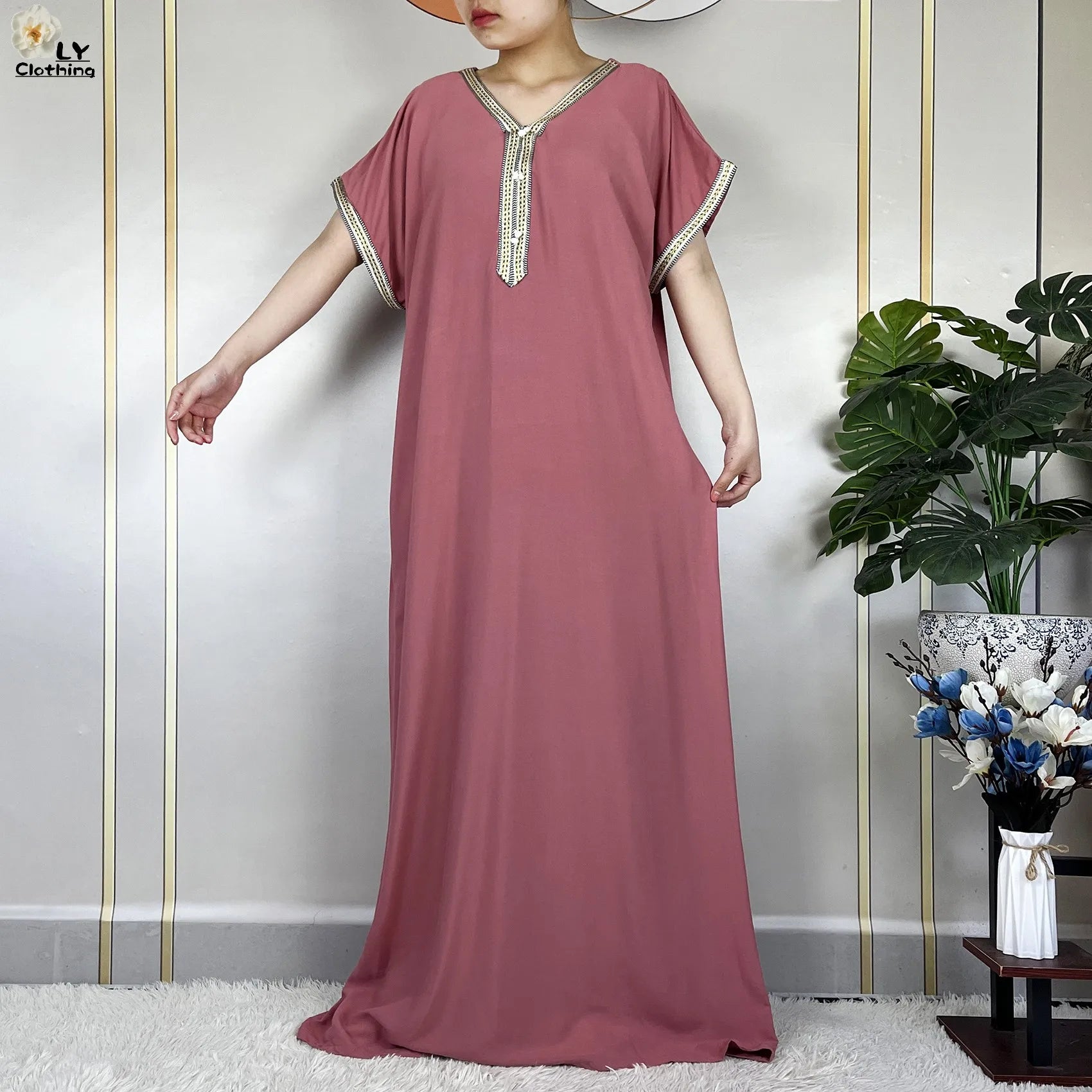 New Summer Kaftan Abaya 2023 African Dresses for Women Traditional Clothing Islam Prayer Attire Turkey Muslim Loose Robe Ramadan