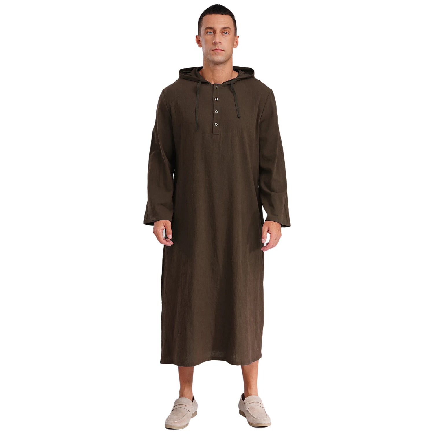 Islamic Kaftan Muslim Jubba Arabic  Thobe Men&