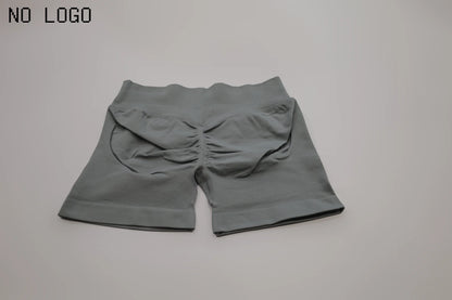 Shorts 4.5 Gym Woman Scrunch Shorts Low Ribbed Band Workout Seamless Shorts Booty Hight Stretch Running Gym Sporty Shorts