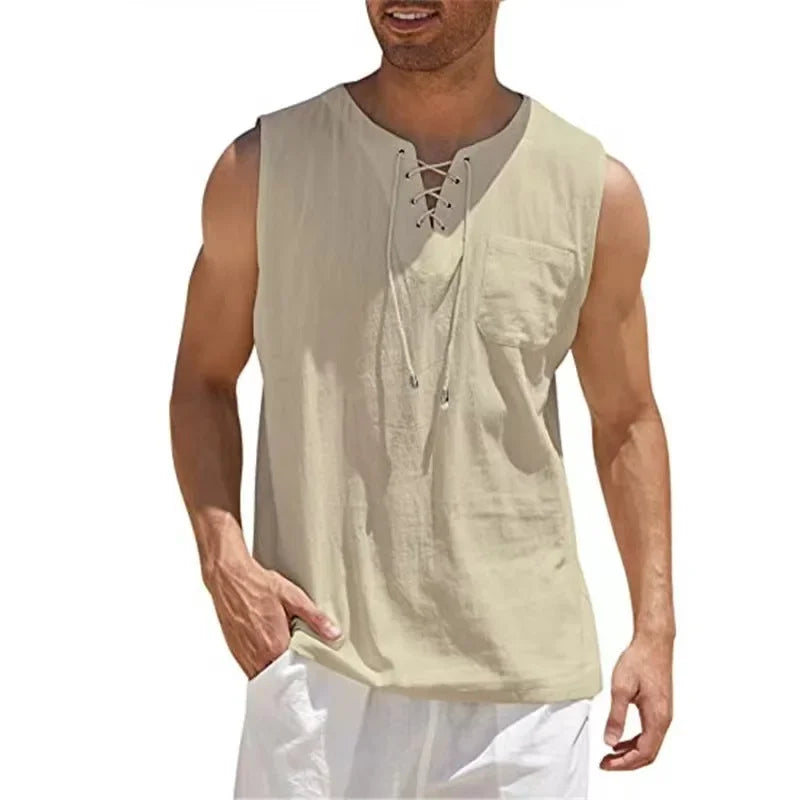2026 Cotton Linen Shirts Men&