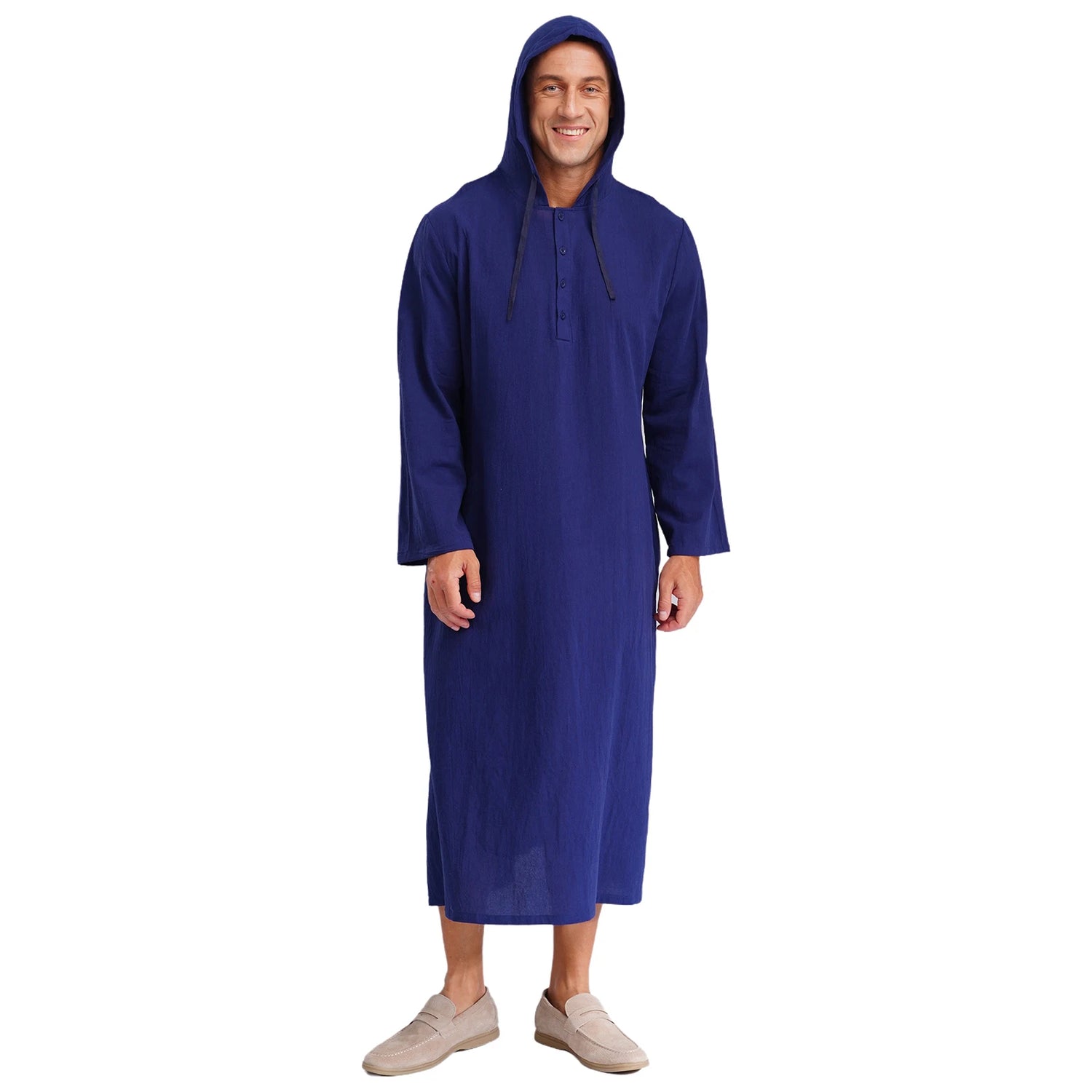Islamic Kaftan Muslim Jubba Arabic  Thobe Men&
