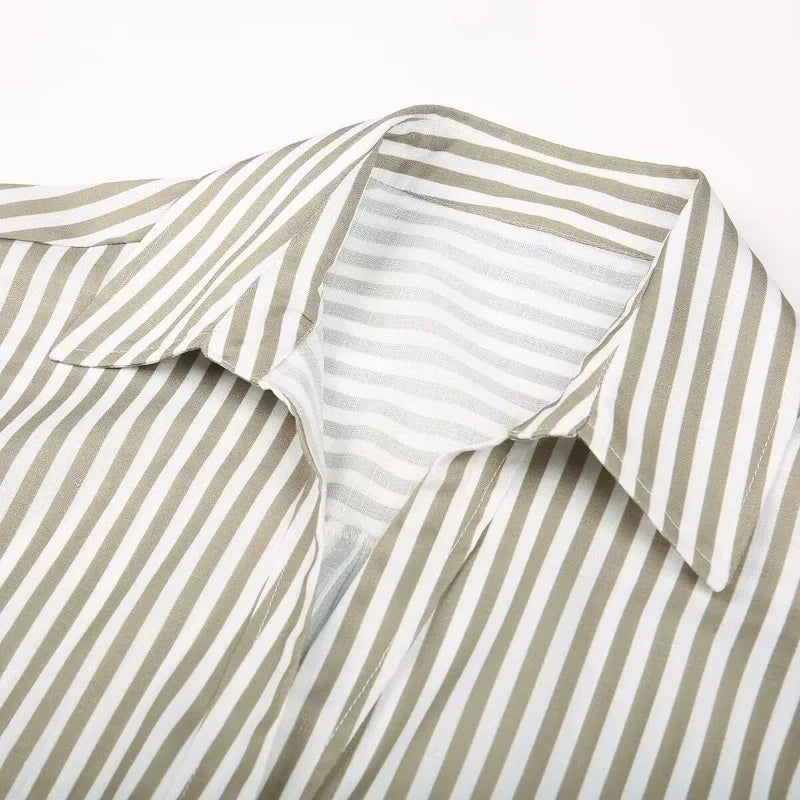 Linen Shirt Women&