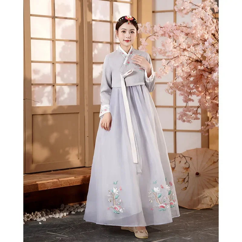 Hanbok for Women Korean Traditional Costume Minority Palace Performance Court Clothes Asian Ancient Costumes Party Hanbok Dress