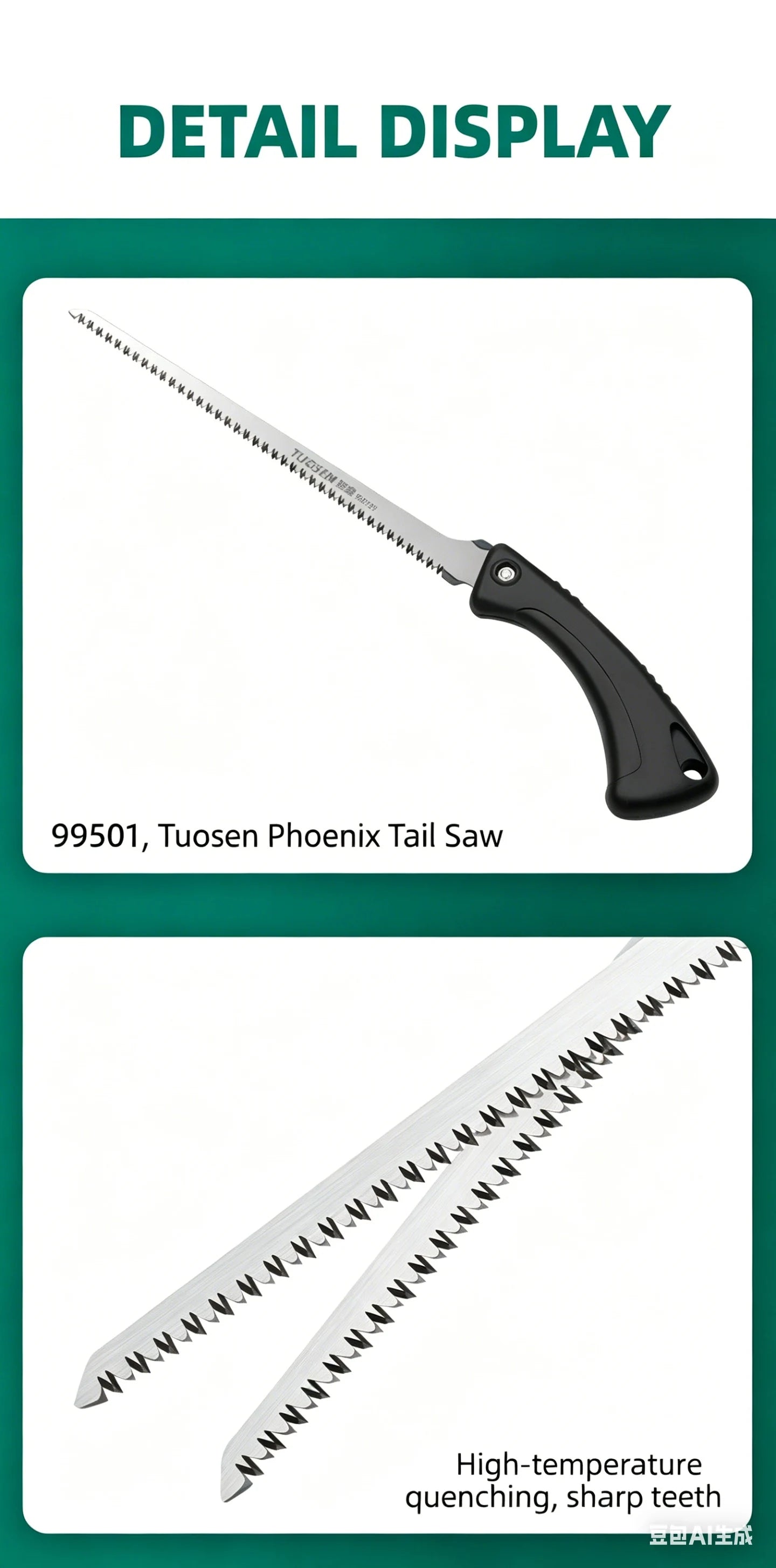 SK5 Flush Cut Saw Handheld Pruning Saw for Woodworking Tree Branch Trimming Sharp Swallowtail Saw Garden Forestry Tool
