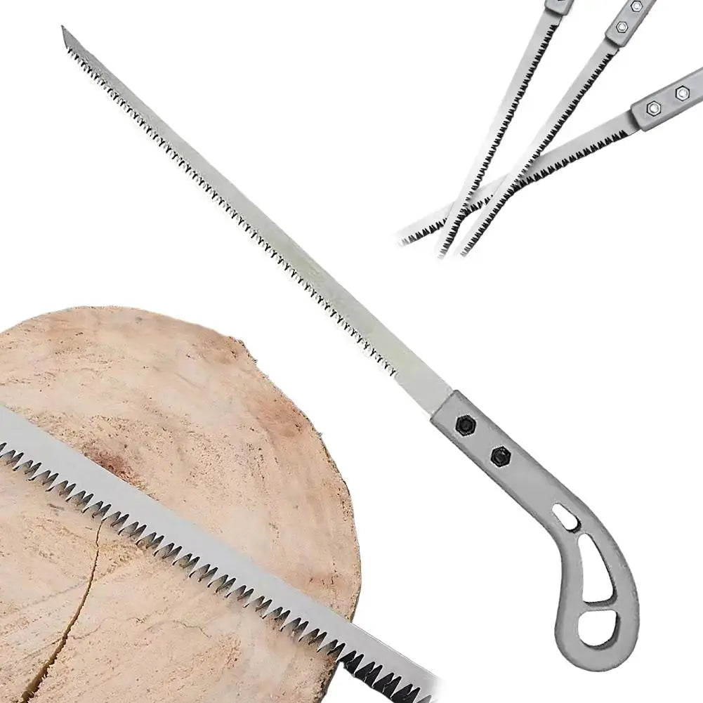 Handsaw Garden Saw SK5 Steel Saw Tools W/ Wooden Handle Woodworking Saw 340mm Convenient For Wall Panel Bending