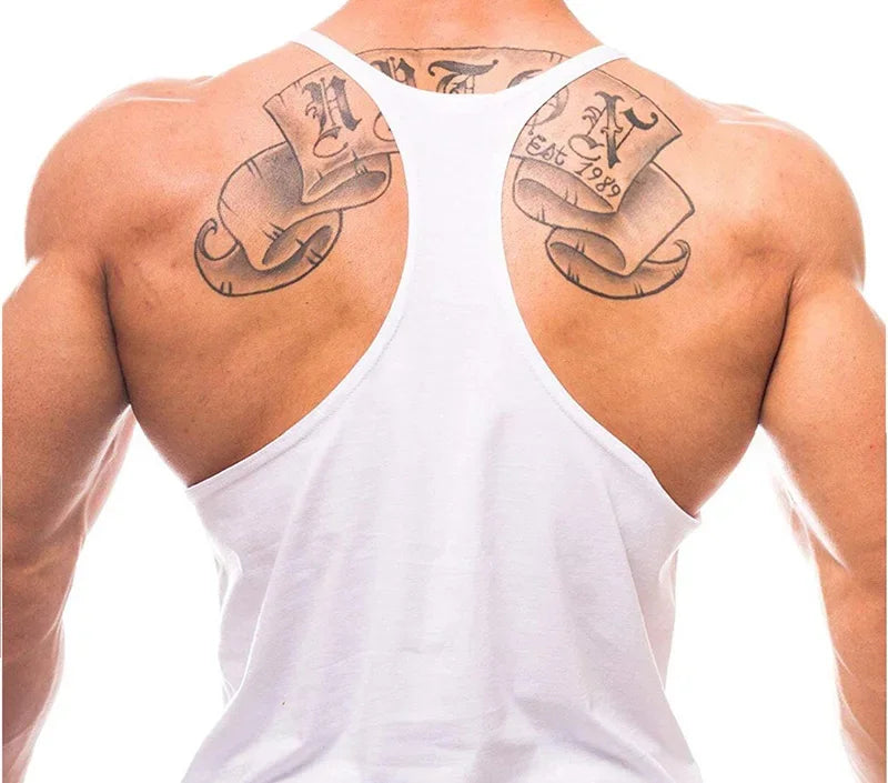 Gym Shirt Gyms Man Workout Bodybuilding Men Sportswear Men&
