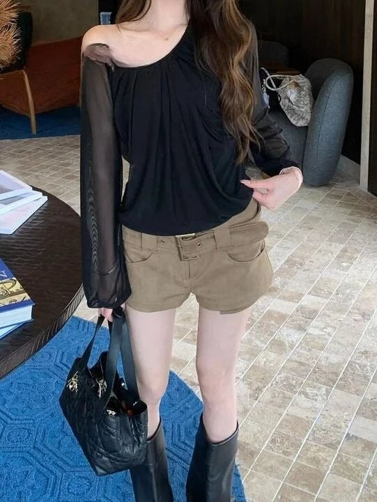 Casual Shorts for Women, New Slim Design, Versatile for Commuting