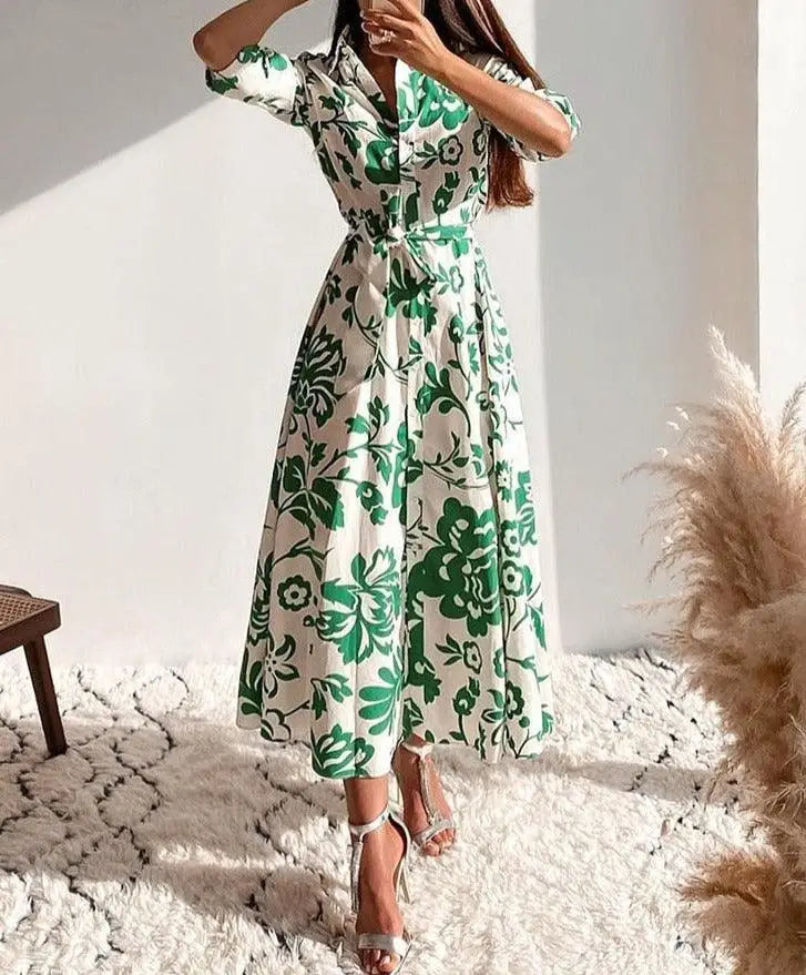 Fashion Elegant Casual Dresses New Autumn Women&