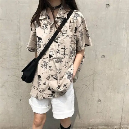 Shirts Women Linen Mandarin Collar Cropped Boxy Fit Tea Ceremony Zen Minimalist Blouse For Meditative Female Calm Daily Outfit