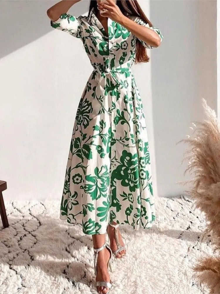 Fashion Elegant Casual Dresses New Autumn Women&