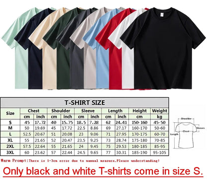 Customized 100% Cotton Printed T-shirts Men Fashion Short Sleeve O-neck Tshirt Women Personality Streetwear Tee Tops Camiseta