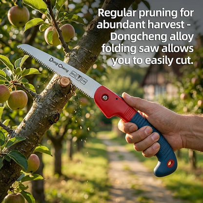 Folding Pruning Saw SK5 Alloy Steel Sharp Blade Portable Compact Garden Hand Tool for Tree Branch Wood Cutting Outdoor Camp
