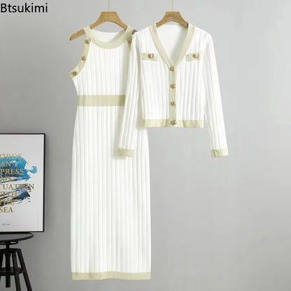 French Style Dress Sets Women&