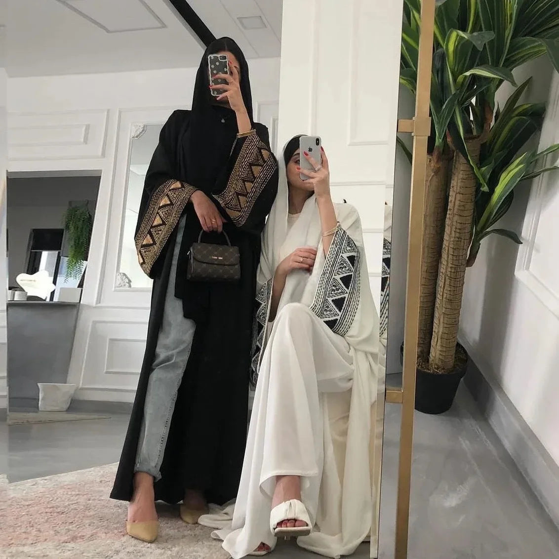 Morocco Kaftan Abayas Eid Muslim Abaya for Women Dubai Dresses Jalabiya Embroidery Ramadan Islam Vestidos Arab Long Robe 2026