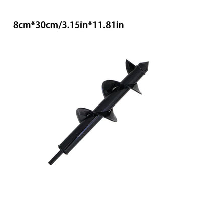 Ground Drill Bit - Detachable Spiral Rod - Garden Vegetable Loosening, Soil Planting, Seedling Transplanting Tools