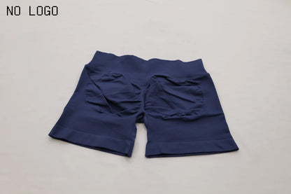 Shorts 4.5 Gym Woman Scrunch Shorts Low Ribbed Band Workout Seamless Shorts Booty Hight Stretch Running Gym Sporty Shorts