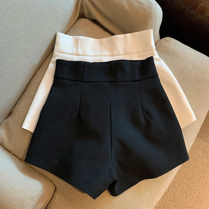 Women Shorts T2 Black Shorts Women Harajuku Elegance High Waisted Shorts A Line Slim Casual Hot Girl Straight Pants Sexy