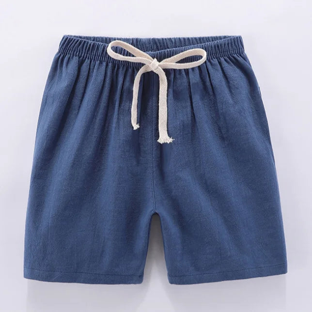Short Pants Children Shorts for Boys Girls  Clothes Cotton Solid Breathable Summer  Casual Sports Beach Kids Shorts ElasticYoung
